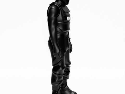 3D Printing Kanye West DONDA toy 3D Model