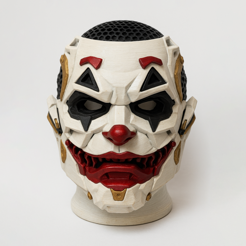 3D Printing Joker Cyberpunk Bust toy 3Dモデル .c4d .max .obj .3ds .fbx .stl .blend 