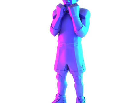 3D Printing Bulls Michael Air 1 toy Model 3D