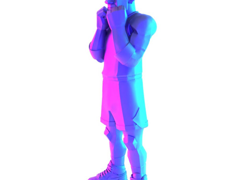 3D Printing Bulls Michael Air 1 toy Model 3D