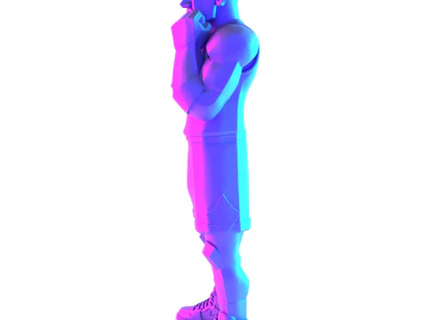 3D Printing Bulls Michael Air 1 toy 3D Model
