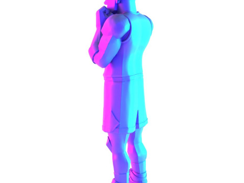 3D Printing Bulls Michael Air 1 toy Model 3D