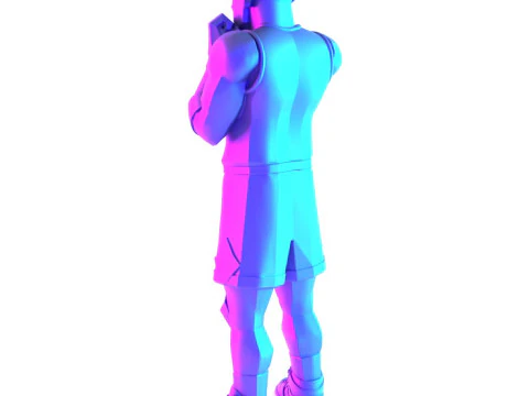 3D Printing Bulls Michael Air 1 toy 3D Model