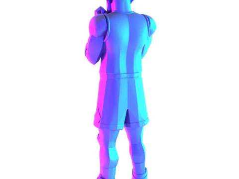 3D Printing Bulls Michael Air 1 toy 3D Model