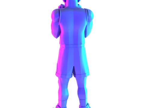 3D Printing Bulls Michael Air 1 toy Model 3D