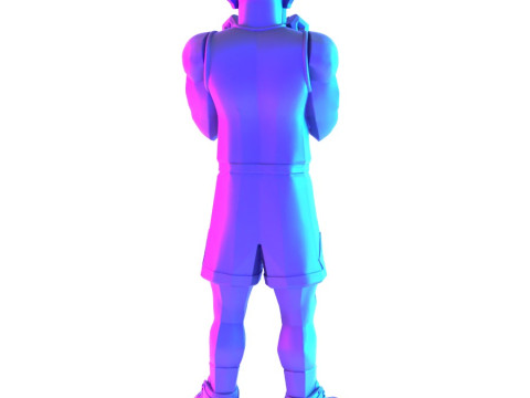 3D Printing Bulls Michael Air 1 toy Model 3D