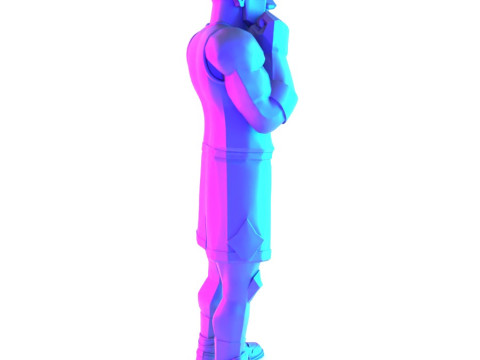 3D Printing Bulls Michael Air 1 toy Model 3D