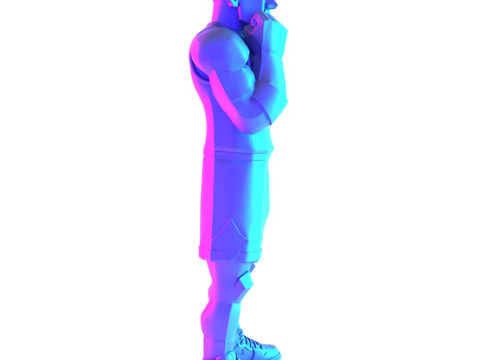 3D Printing Bulls Michael Air 1 toy Model 3D