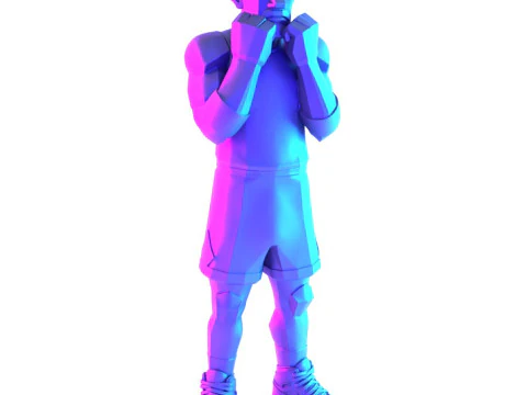 3D Printing Bulls Michael Air 1 toy 3D Model