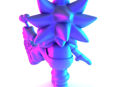 3D Printing Lil Uzi Uptempo Cartoon toy 3D Model