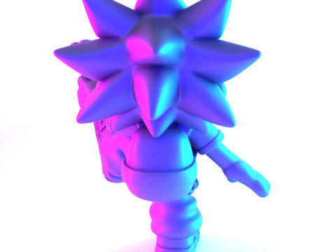 3D Printing Lil Uzi Uptempo Cartoon toy 3D Model