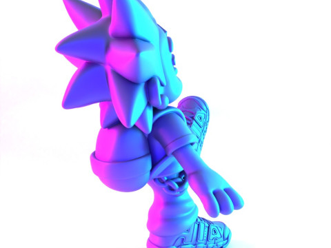 3D Printing Lil Uzi Uptempo Cartoon toy 3D Model