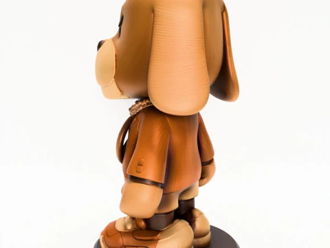 3D-Druck Wackeldackel Mercedes Benz Spielzeug 3D Modell