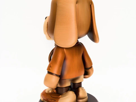 3D-Druck Wackeldackel Mercedes Benz Spielzeug 3D Modell