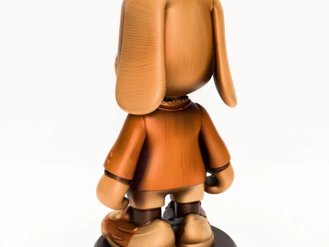 3D-Druck Wackeldackel Mercedes Benz Spielzeug 3D Modell