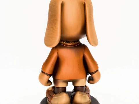 3D-Druck Wackeldackel Mercedes Benz Spielzeug 3D Modell