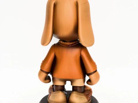 3D-Druck Wackeldackel Mercedes Benz Spielzeug 3D Modell