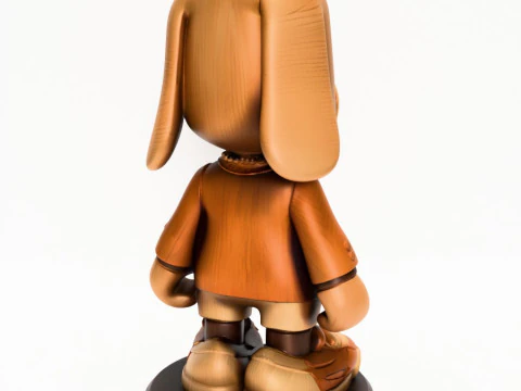 3D-Druck Wackeldackel Mercedes Benz Spielzeug 3D Modell