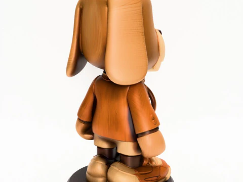 3D-Druck Wackeldackel Mercedes Benz Spielzeug 3D Modell