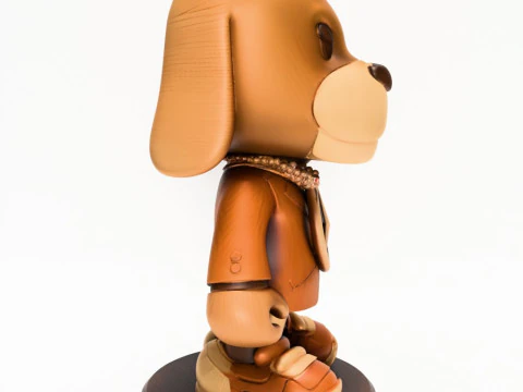 3D-Druck Wackeldackel Mercedes Benz Spielzeug 3D Modell