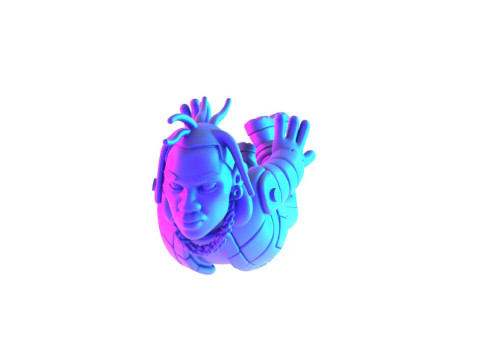 3D Printing Travis Scott Look Mom I Can Fly toy 3Dモデル