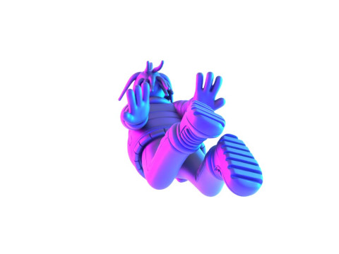 3D Printing Travis Scott Look Mom I Can Fly toy 3Dモデル