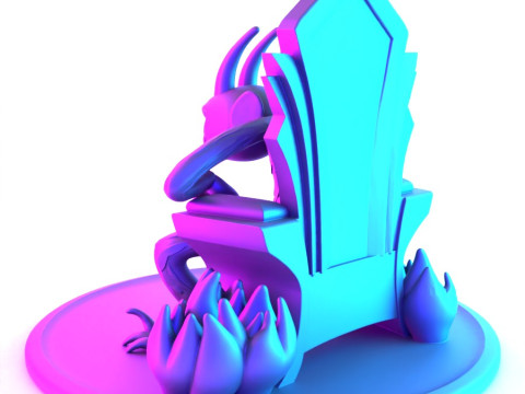 3D Printing Devil from Cup Head toy Model 3D
