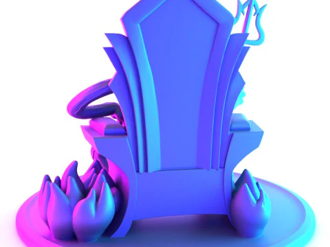 3D Printing Devil from Cup Head toy 3D Model