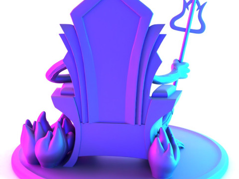 3D Printing Devil from Cup Head toy Model 3D