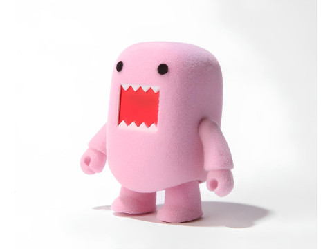 3D Printing Pink Domo toy Model 3D