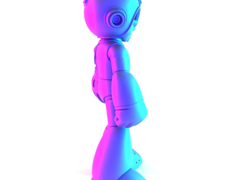 3D Printing Megaman Mecha toy 3D Modell