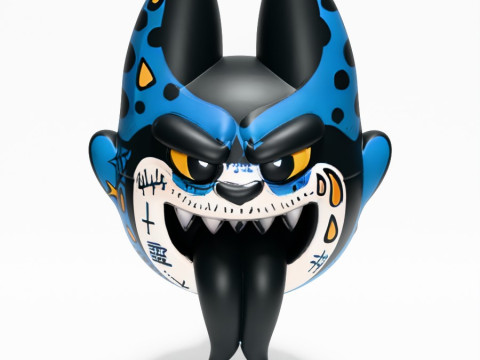 3D Printing Boo Cell Tattoo from Mario Bros toy 3D Model