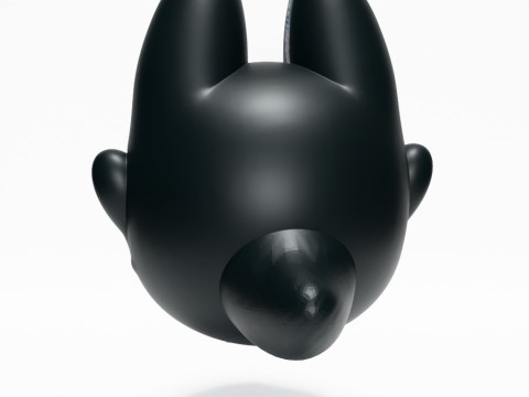 3D Printing Boo Cell Tattoo from Mario Bros toy 3D Model