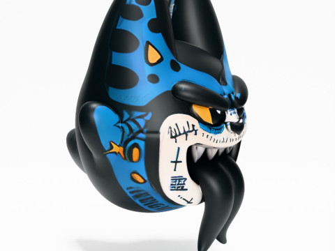 3D Printing Boo Cell Tattoo from Mario Bros toy 3D Model
