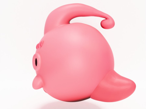 3D Printing Boo Majin Boo from Mario Bros toy Model 3D