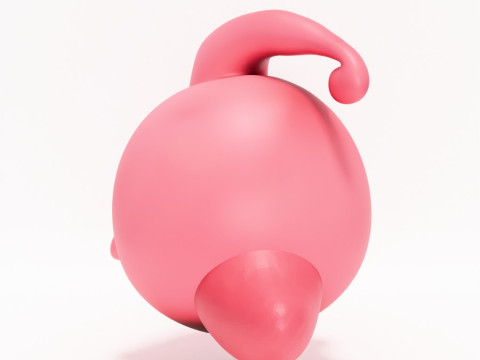 3D Printing Boo Majin Boo from Mario Bros toy Model 3D