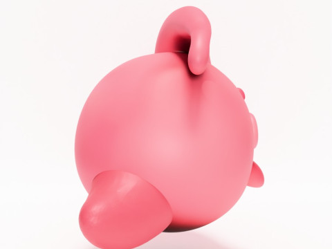 3D Printing Boo Majin Boo from Mario Bros toy Model 3D
