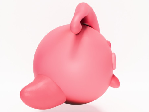 3D Printing Boo Majin Boo from Mario Bros toy Model 3D
