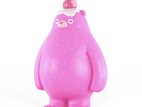 3D Printing Ice Cream Bear toy Modèle 3D