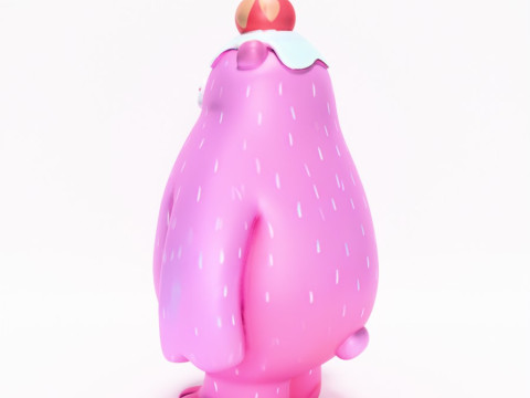 3D Printing Ice Cream Bear toy 3D Modell