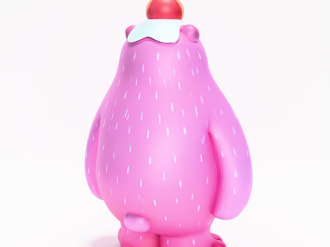 3D Printing Ice Cream Bear toy 3D Modell