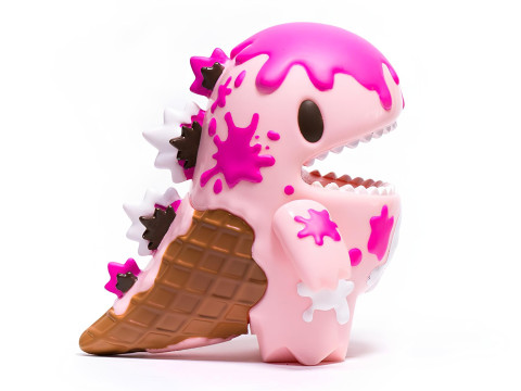 3D Printing Dino Ice Cream toy Modèle 3D