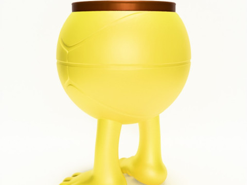 3D Printing Planters toy Modello 3D