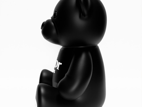 3D Printing Bear toy 3D Model