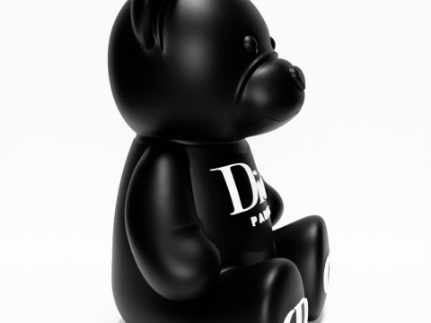 3D Printing Bear toy 3D Model