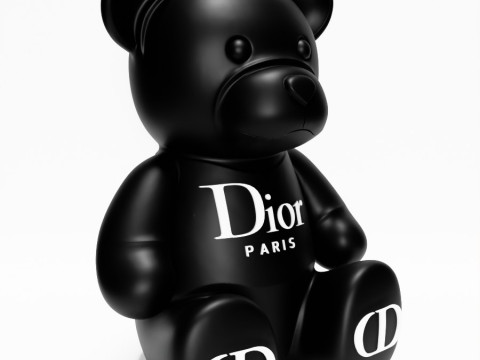 3D Printing Bear toy 3D Model