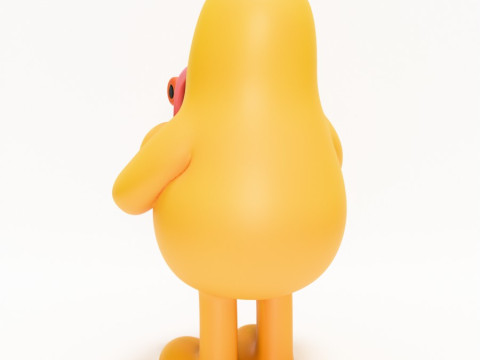 3D Baskı Paten Sanatı Oyuncak 3D Model