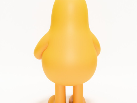 3D Baskı Paten Sanatı Oyuncak 3D Model