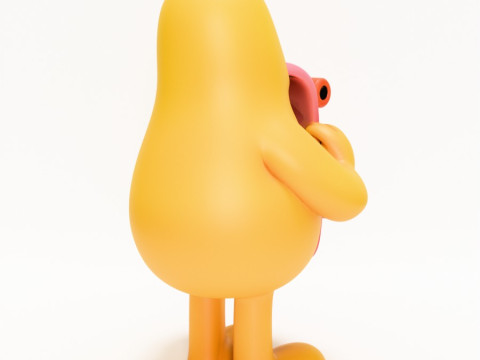 3D Baskı Paten Sanatı Oyuncak 3D Model