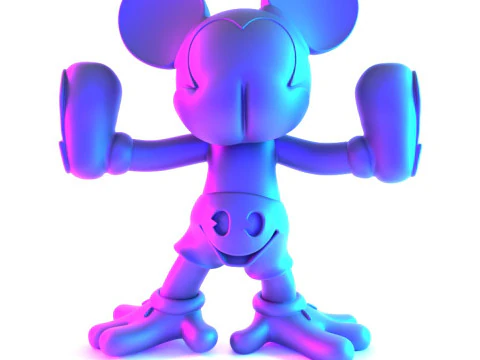 3D Printing Void Mickey Mouse toy 3D Model